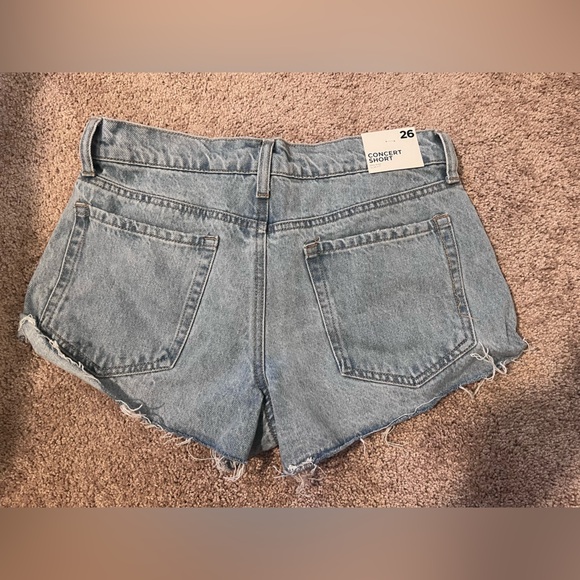 Forever 21 Distressed High-Rise Denim Shorts - Picture 5 of 8